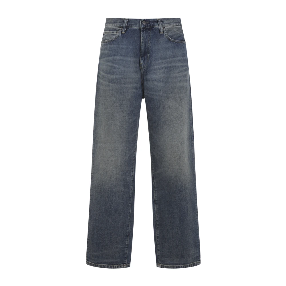Carhartt Wip Men's Blue Straight Fit Jeans, W30, Aaron Pant