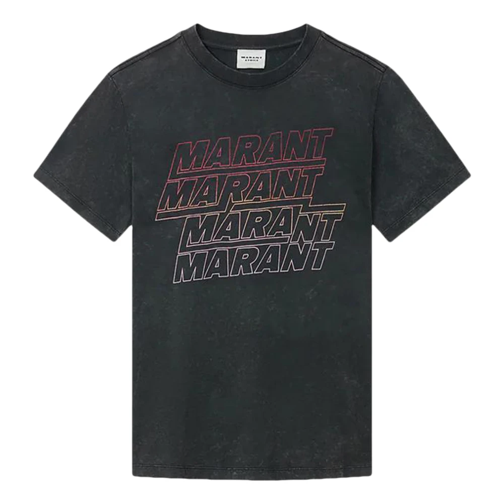 Marant Étoile Women's Black T-Shirts, Xs, Zoeline T-Shirt