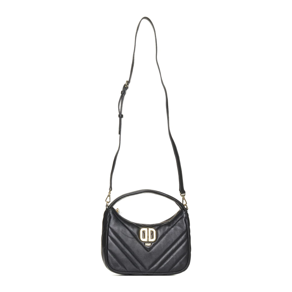 DKNY Gewatteerde Zwarte Tote Tas Black Dames
