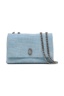The Suede Croc Slim Dual Convertible Shoulder Bag