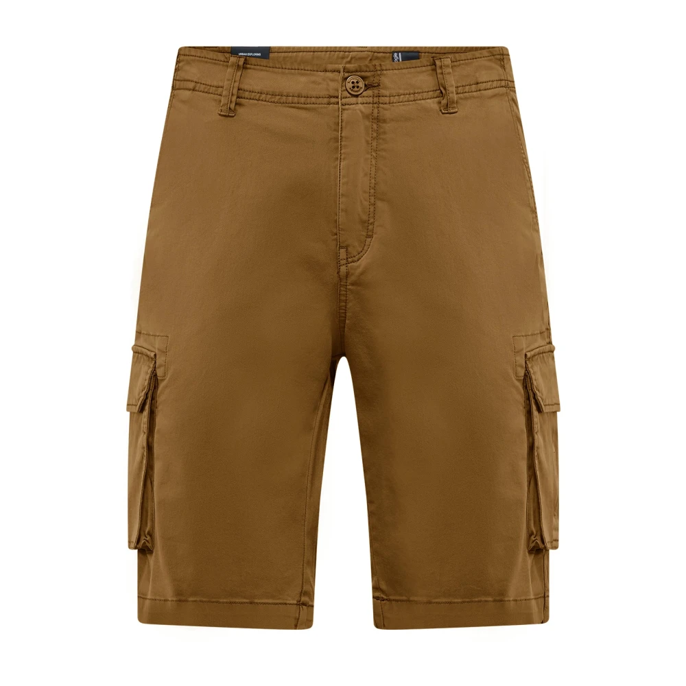 Bomboogie Herr Brun Shorts W31, Bomull, Cargo Bermuda Shorts