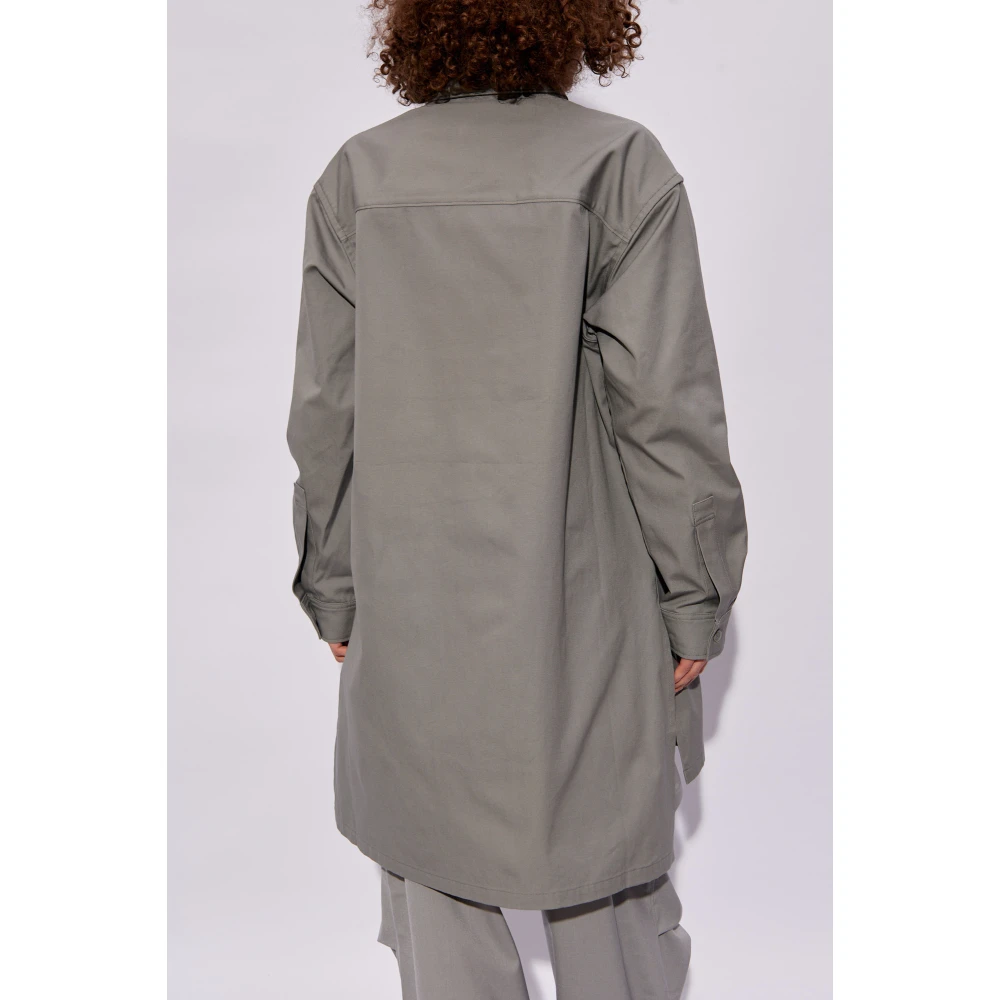 Y-3 Oversized shirt Gray Dames