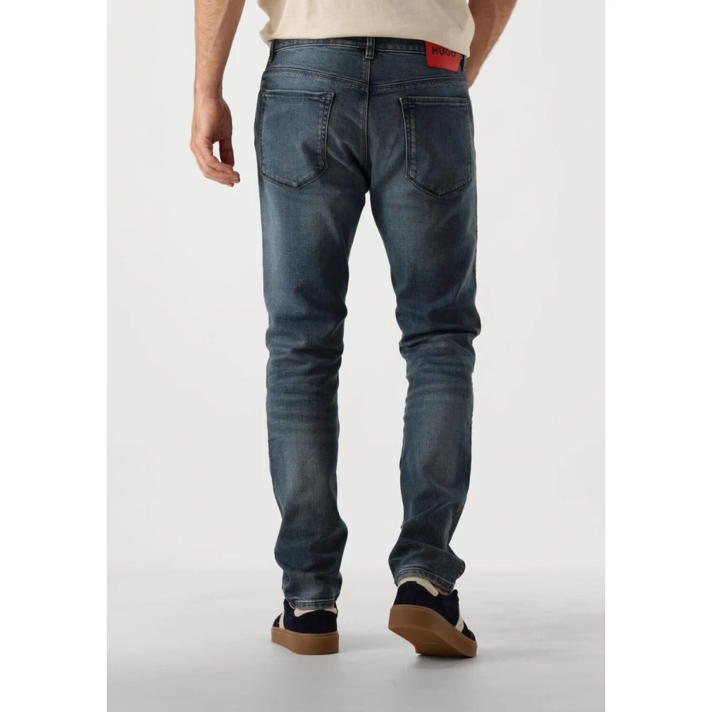 Hugo Boss Slim Fit Heren Jeans Blauw Blue Heren
