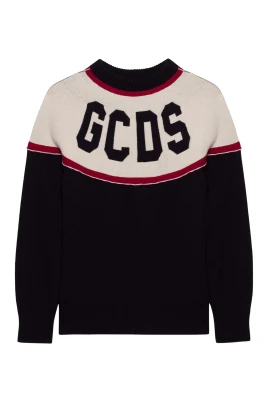 Stripes Logo Sweater