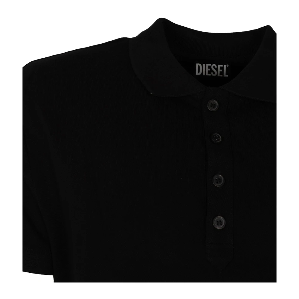 Diesel T-Shirts Black Heren