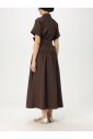 robe-midi-blanche-avec-ceinture