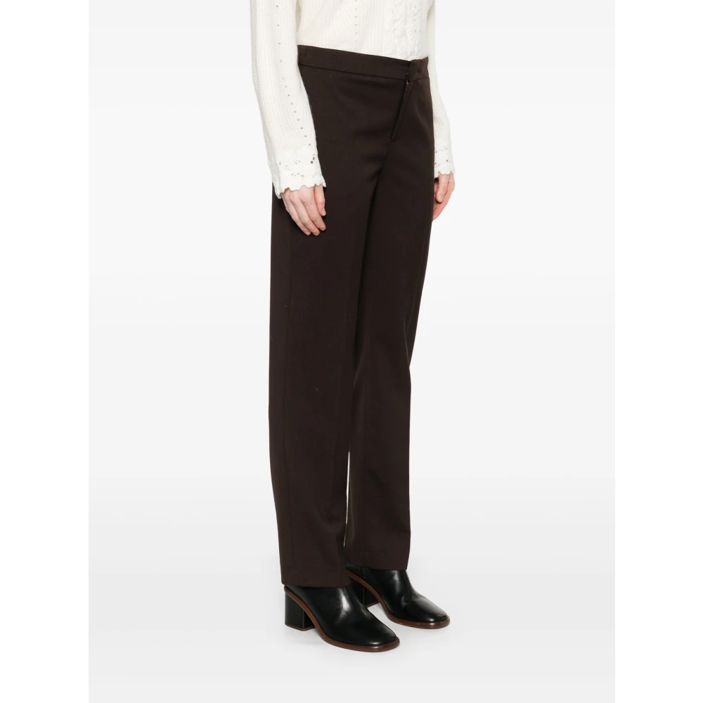 Twinset Koffie Chocolade Broek Brown Dames