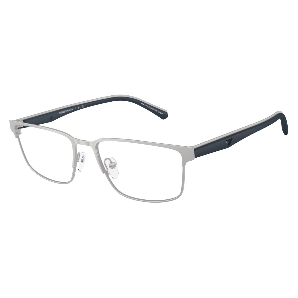 Emporio Armani Grå Stiliga Glasögon Ea1175 I Blå