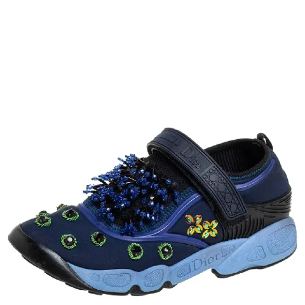 Dior sneakers dames discount blauw