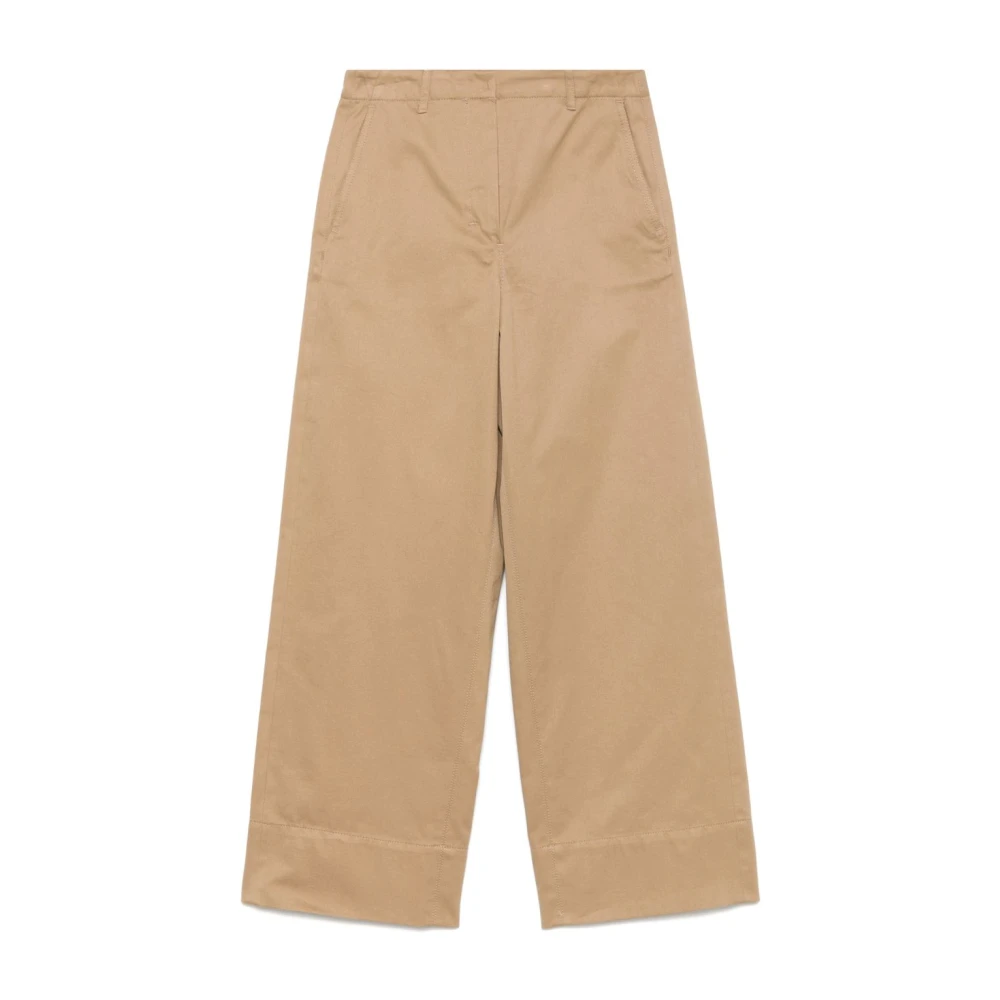 Max Mara Bruine Stijlvolle Unieke Broek Brown Dames
