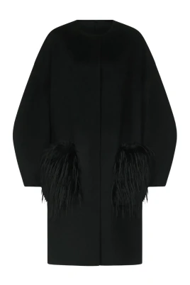 Cilia Collarless Coat