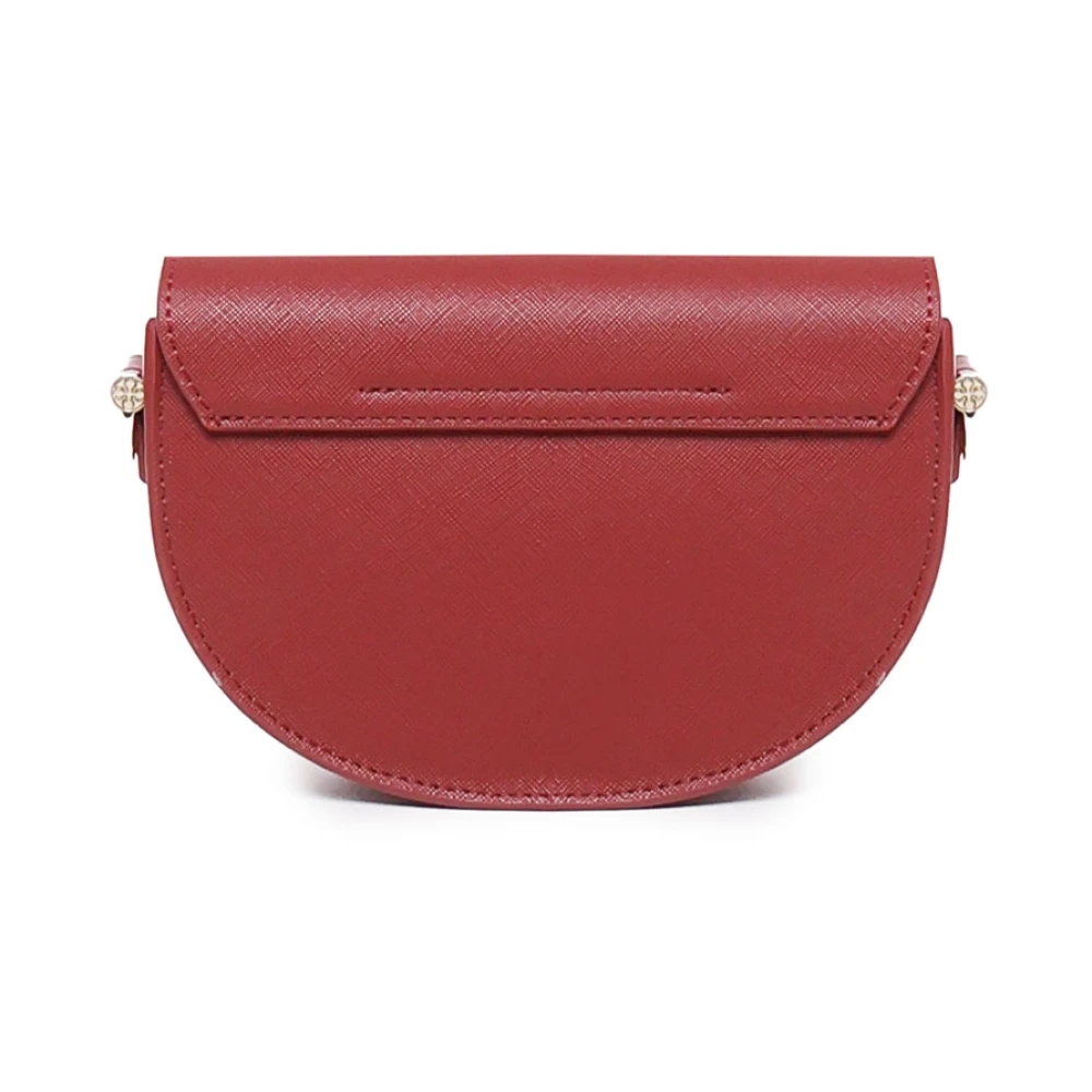 V73 Ecoleather Schoudertas met Frontlogo Red Dames