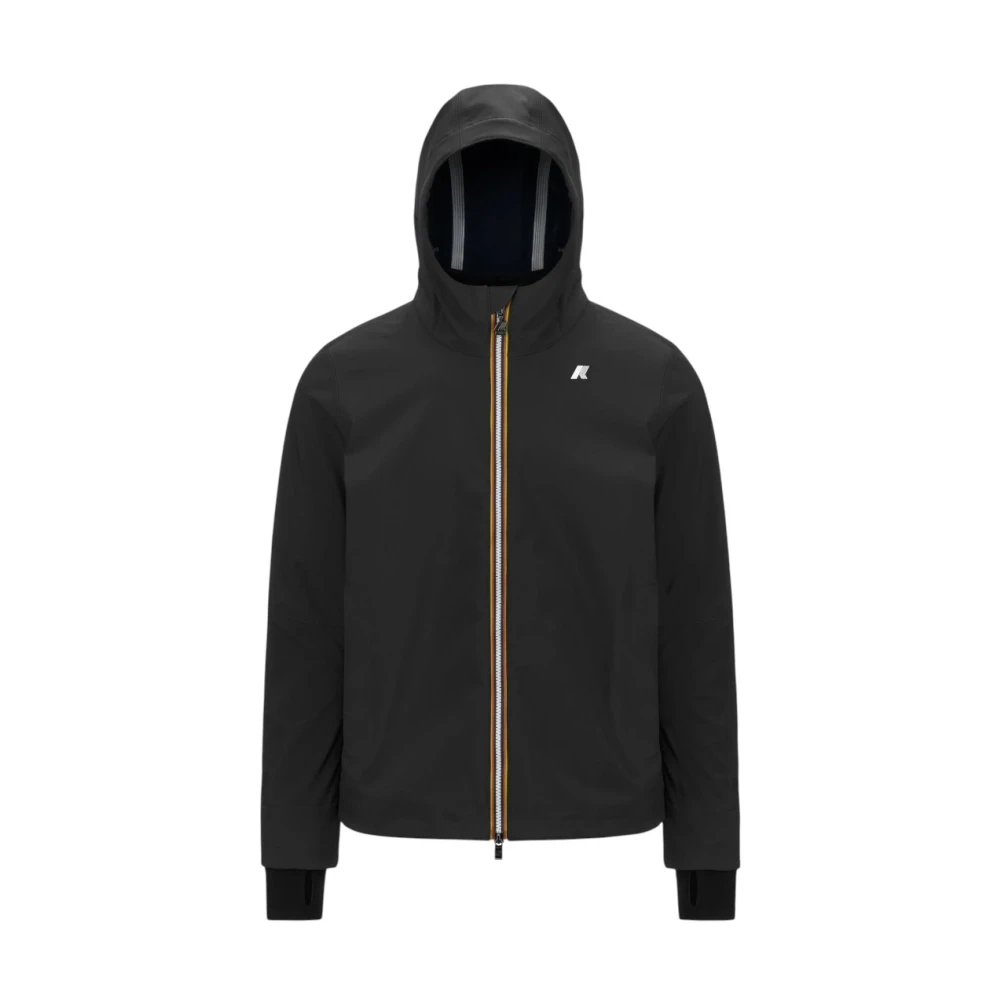 Giubbotto Kway uomo nero Jacko Bonded - Immagine 5