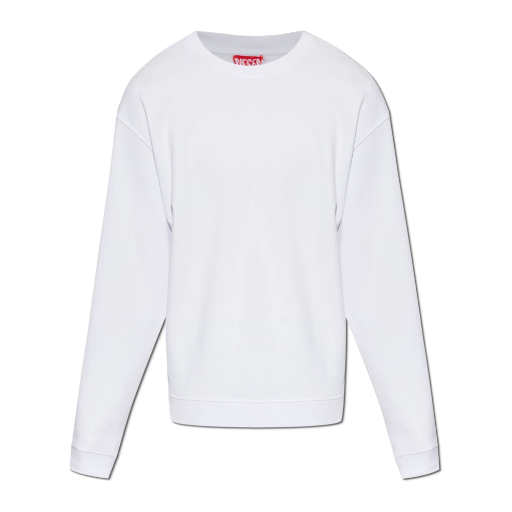 Diesel Uomo Bianco - S-Norm-Aa5 Felpa - Sweatshirts & Hoodies - 2XL