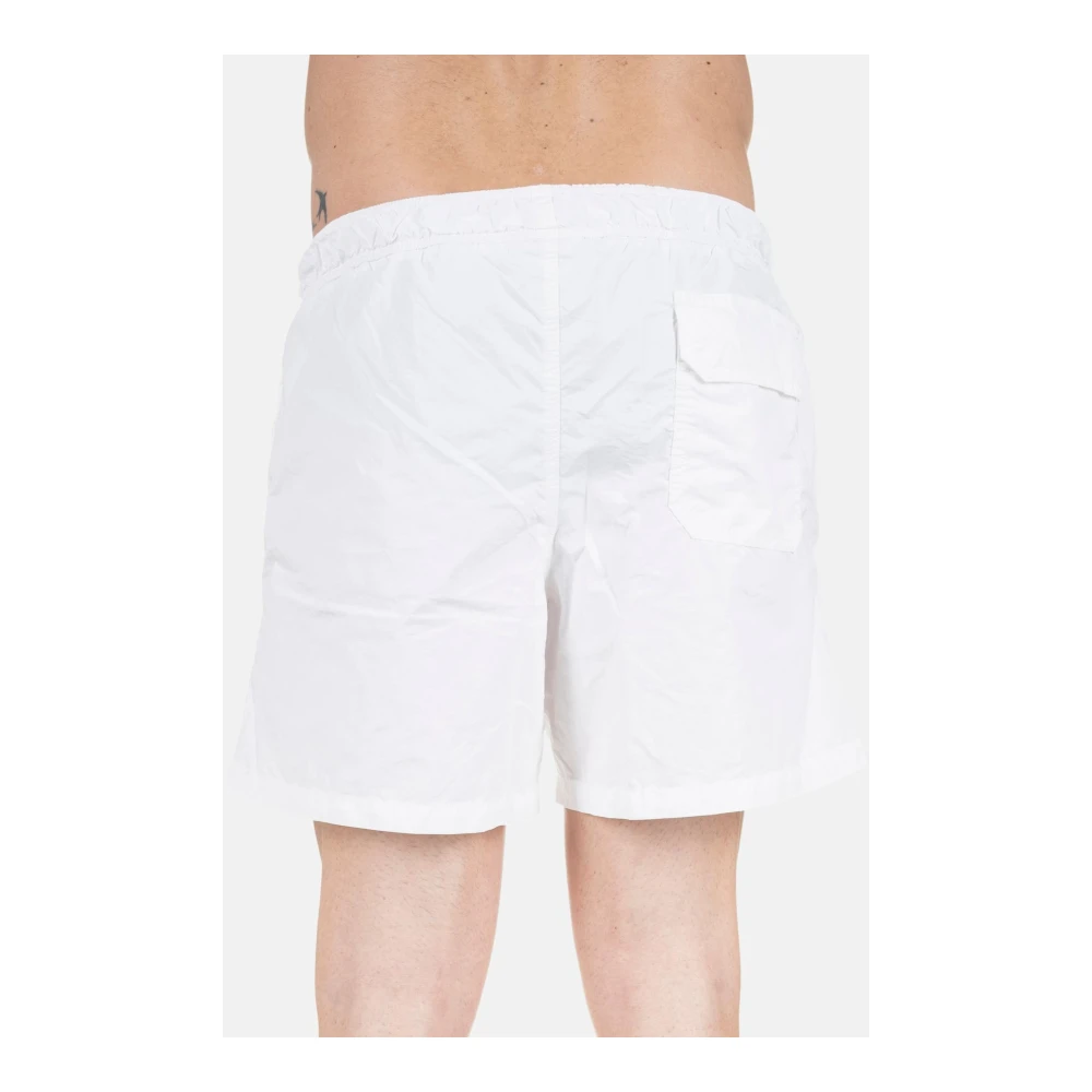 Aspesi Swimwear Basic Style White Heren