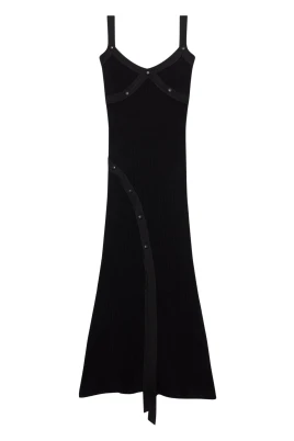 Button Strap Dress