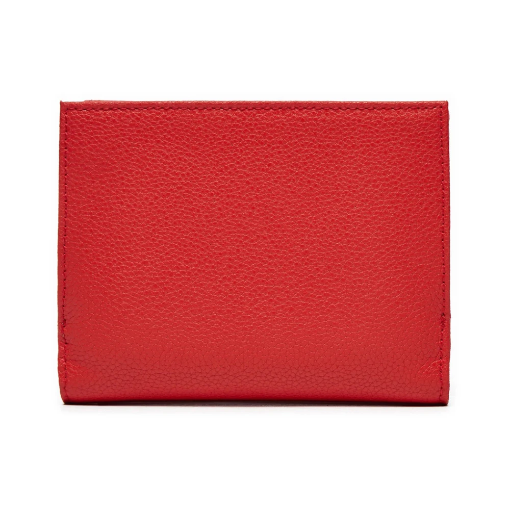 PATRIZIA PEPE Glam Rode Leren Portemonnee Red Dames