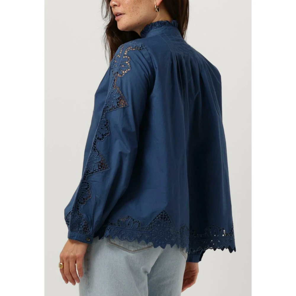 Vanessa Bruno Blauwe Bay Blouse Blue Dames