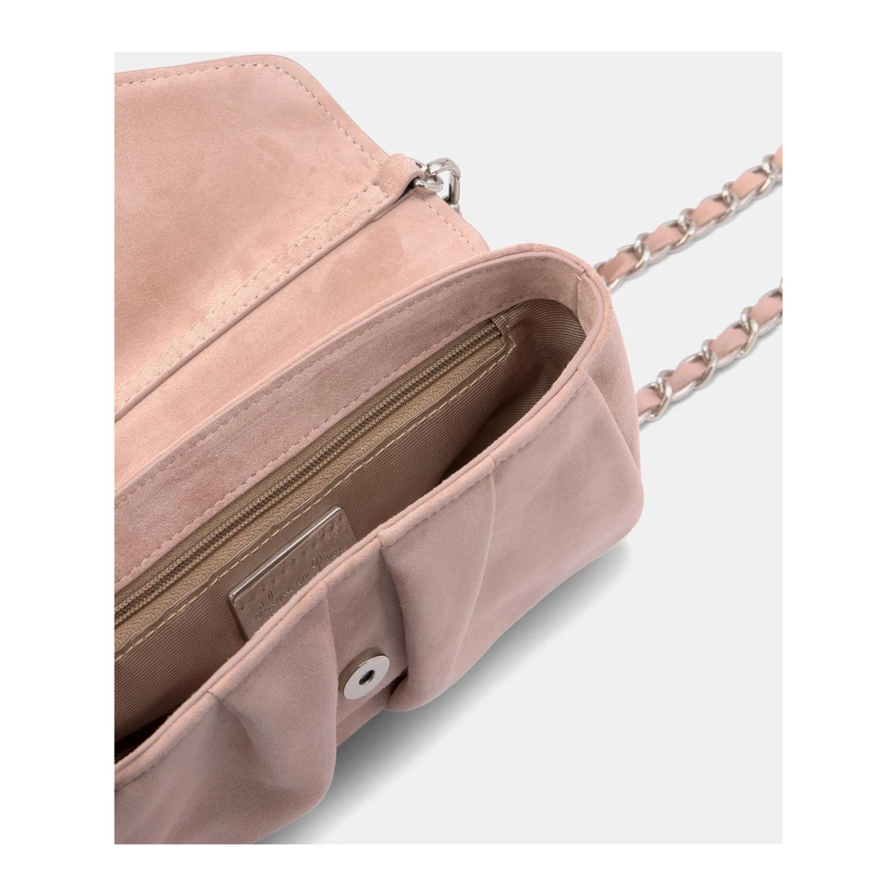Alma en Pena Diamant Vierkante Schoudertas Pink Dames
