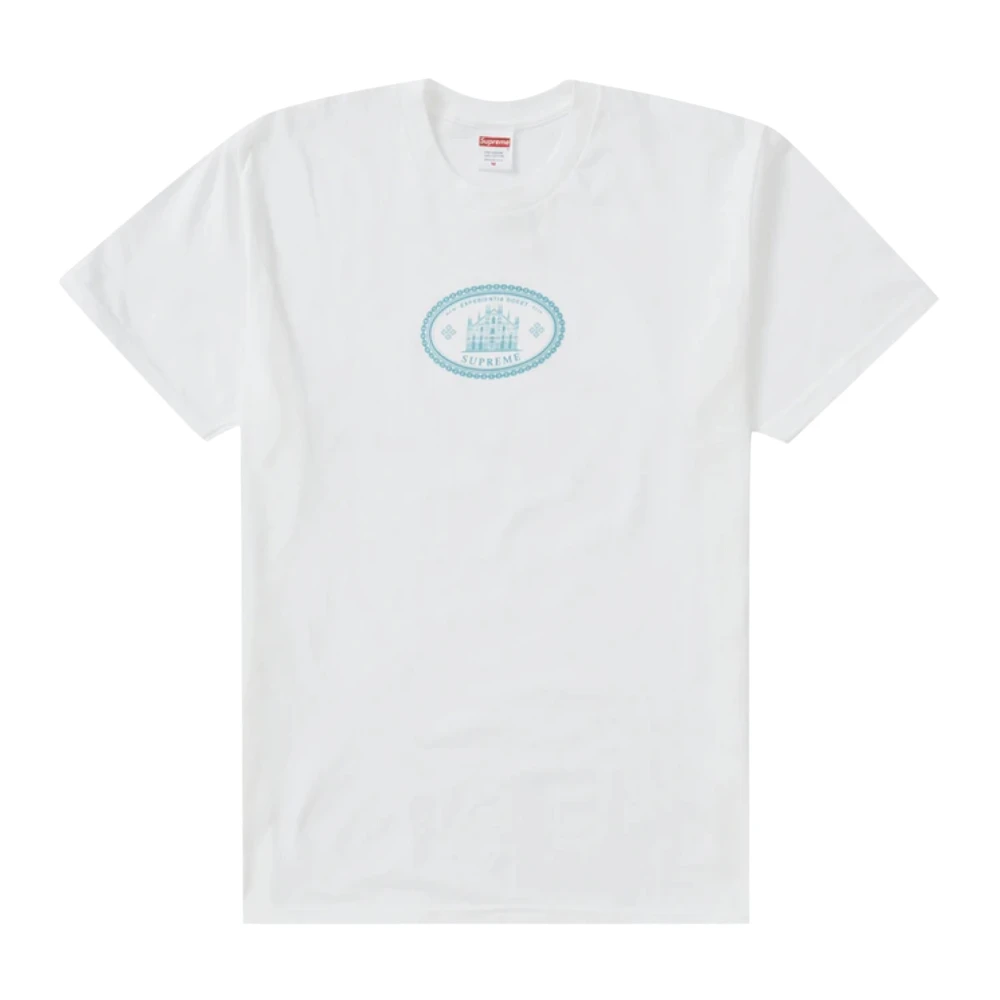 Supreme Klassieke Witte Tee met Uniek Ontwerp White Heren