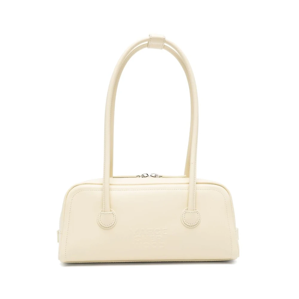 Marge Sherwood Ecru Top Zip Schoudertas Beige Dames