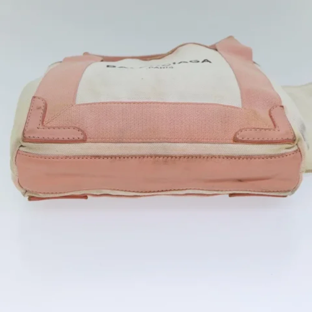 Balenciaga Vintage Pre-owned Canvas handbags Pink Dames