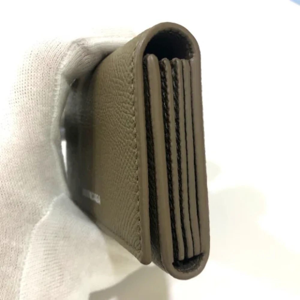 Balenciaga Vintage Pre-owned Leather wallets Brown Dames