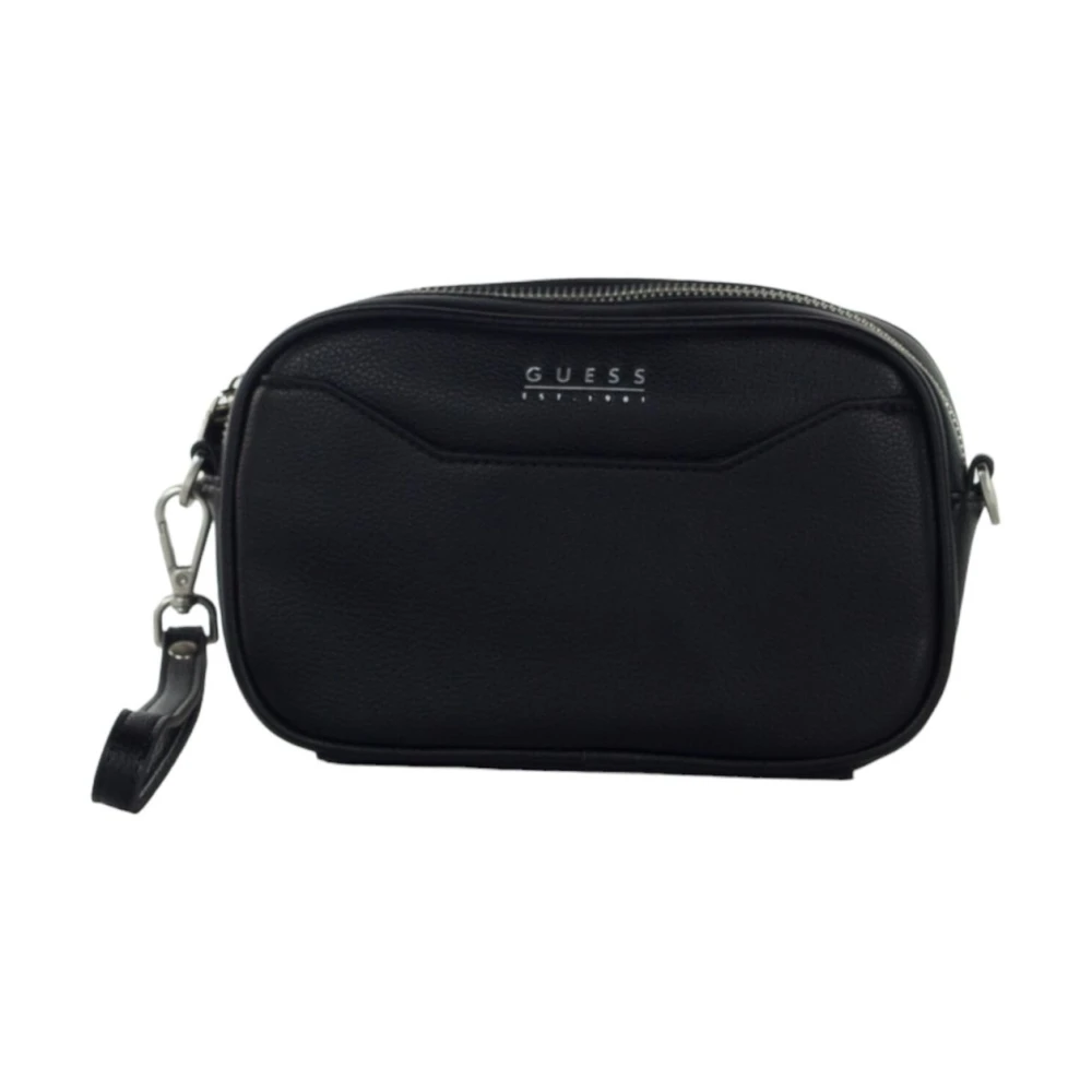 Guess Stijlvolle Beauty Case voor je essentials Black Heren