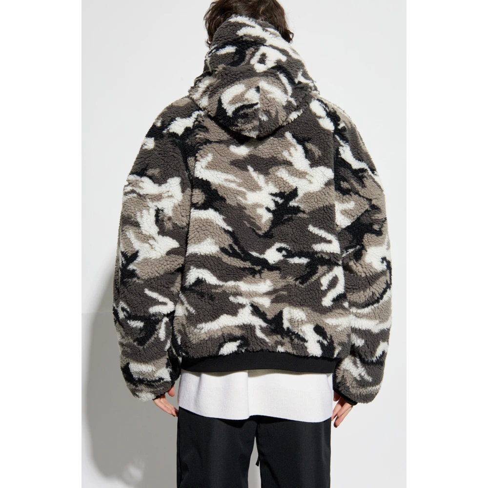 Balenciaga Gewatteerde jas uit de Skiwear-collectie Gray Heren