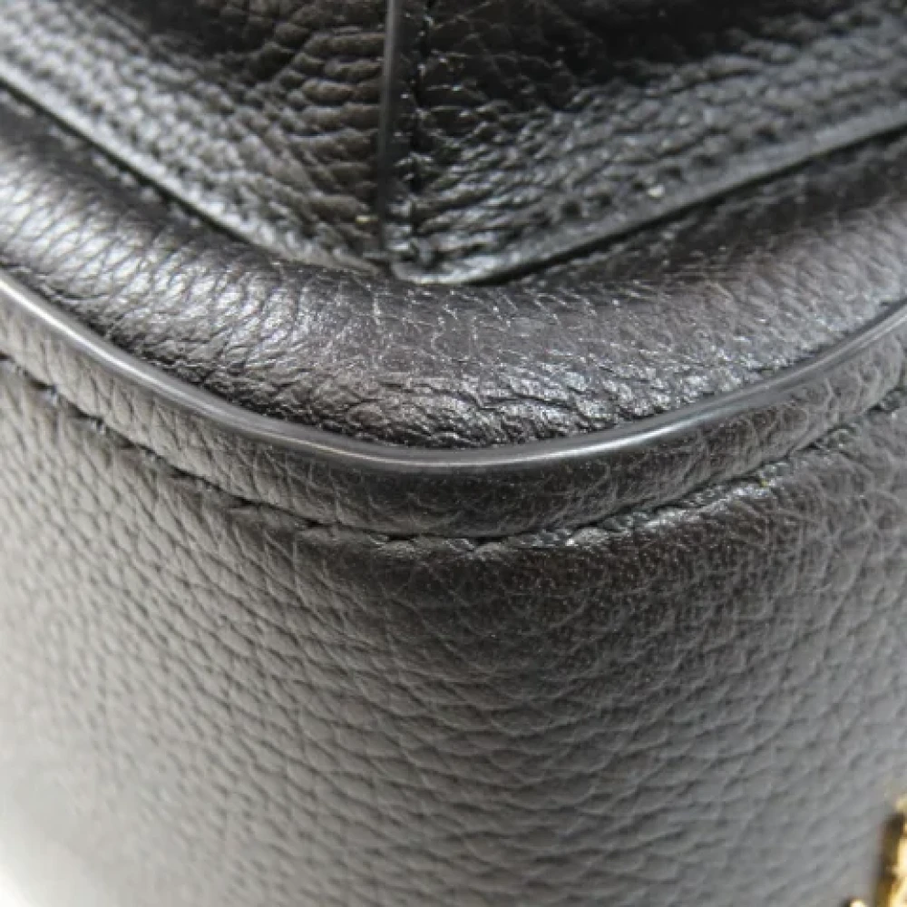 Coach Pre-owned Leather backpacks Black Dames