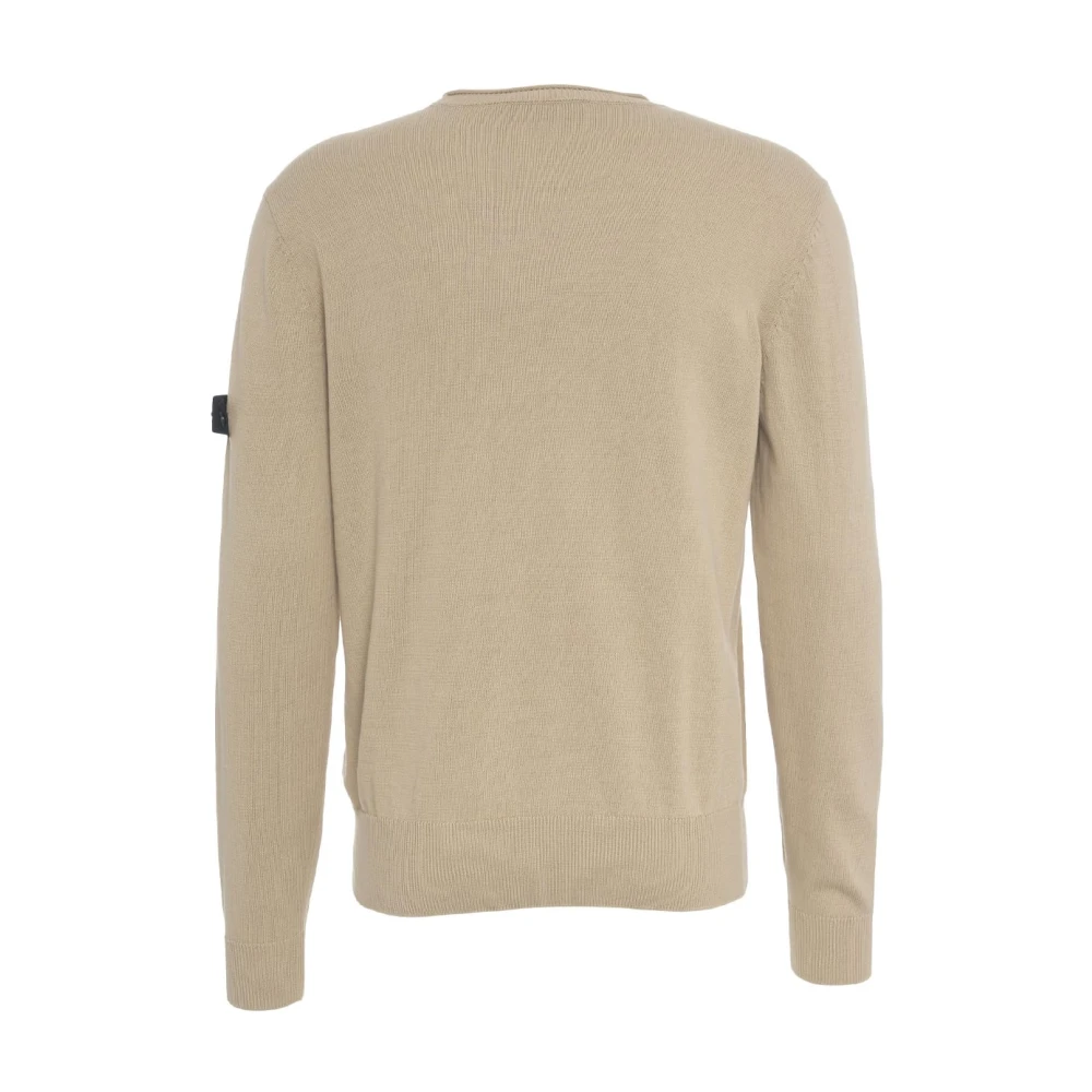 Peuterey Beige Gebreide Trui Ss25 Beige Heren