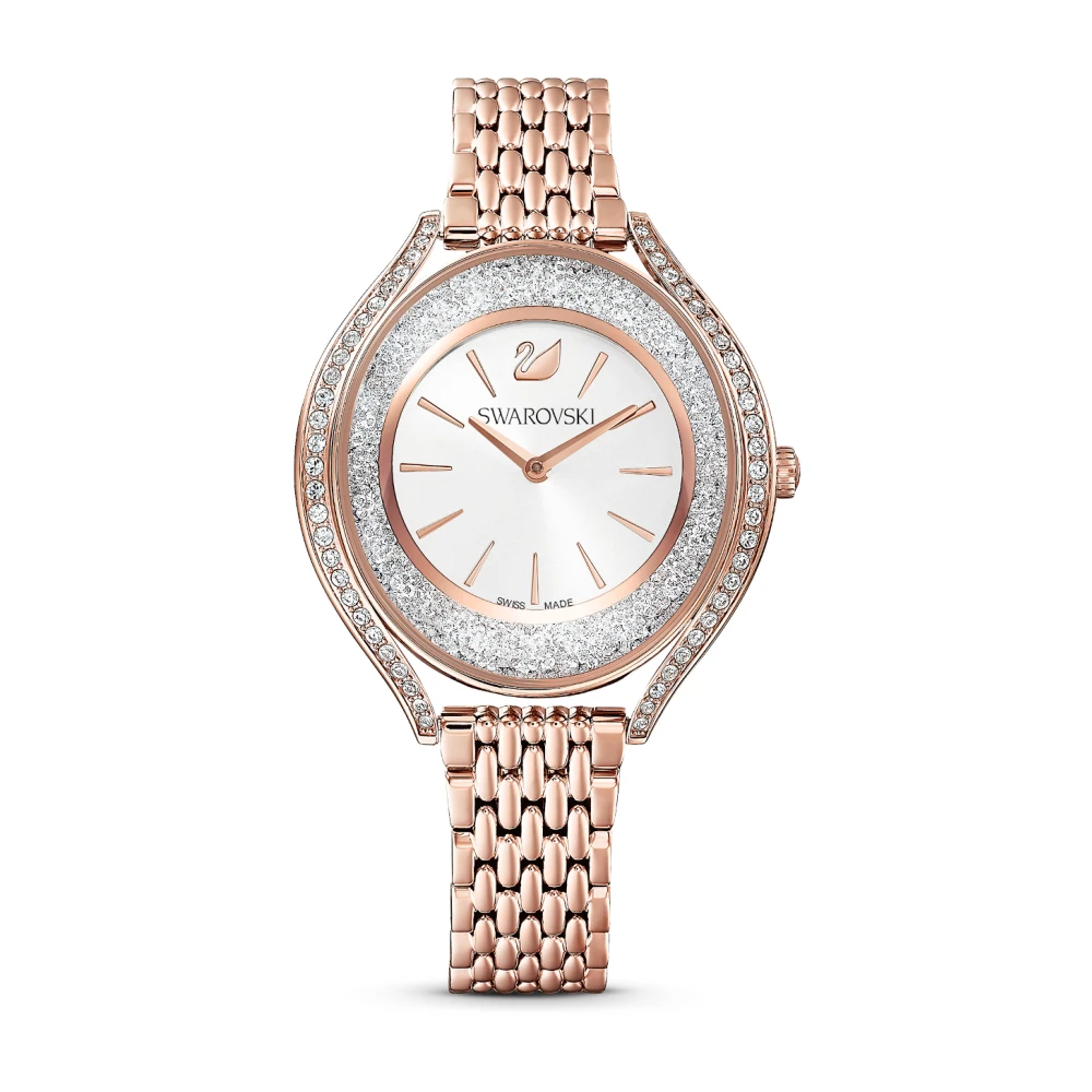 Swarovski Women's Gold Elegant Rose Crystalline Watch