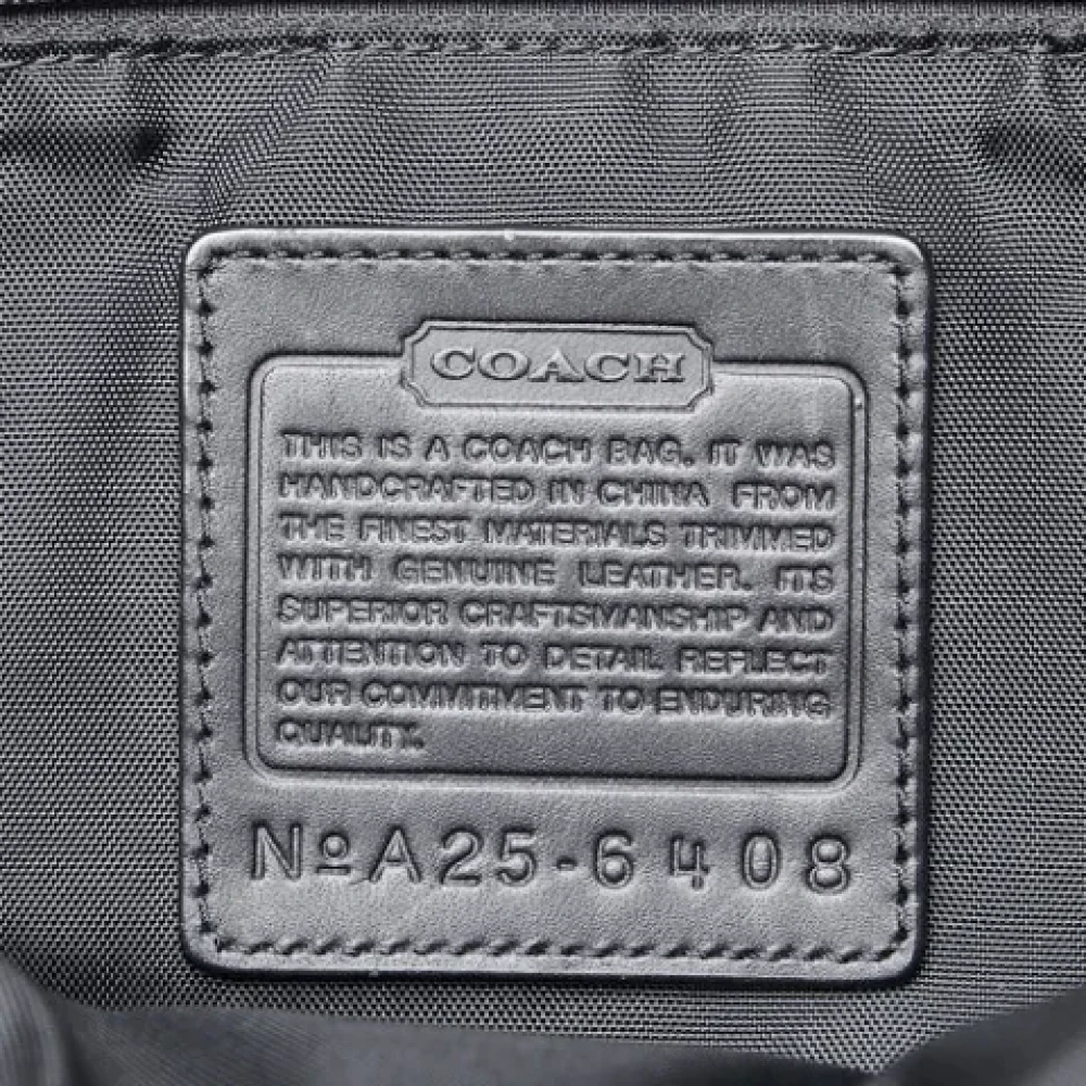Coach Pre-owned Leather handbags Black Dames