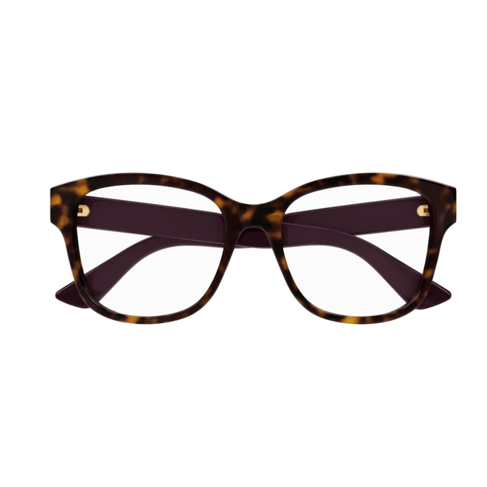Gucci Minimal Oversized Vierkante Acetaat Zonnebril Brown Unisex