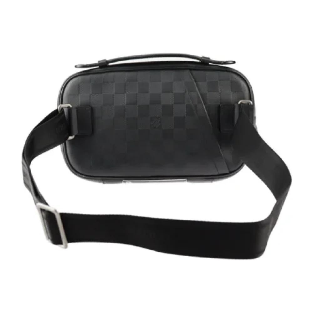 Louis Vuitton Vintage Pre-owned Fabric crossbody-bags Gray Dames