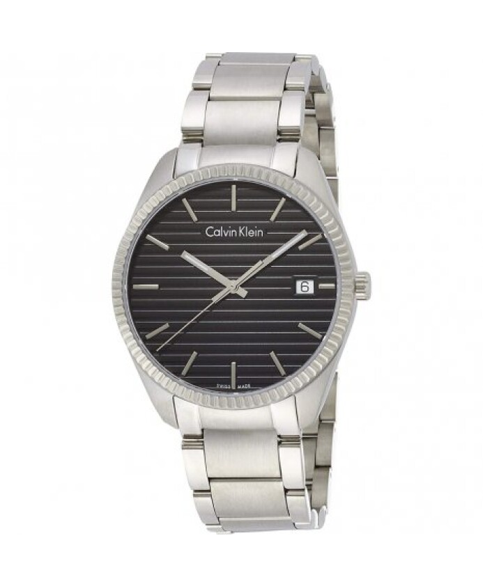 elegante-montre-pour-femme-a-quartz-avec-cadran-noir-et-bracelet-en-acier-argente