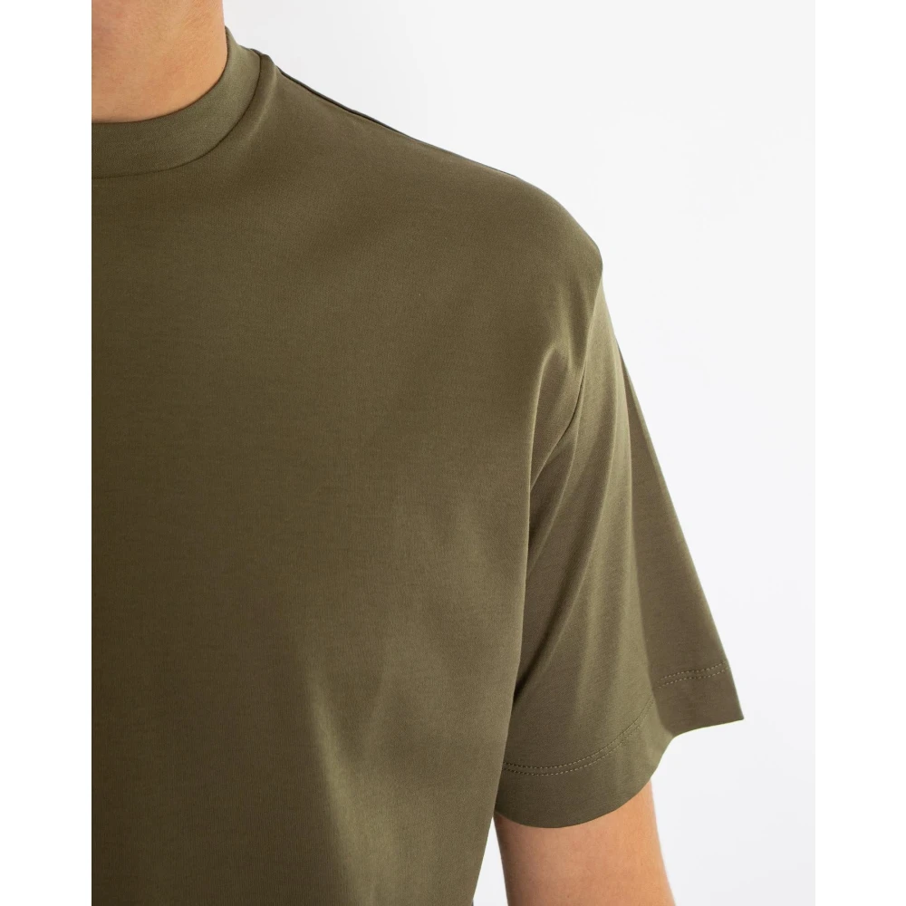 Valenza Interlock Supima T-shirt Green Heren