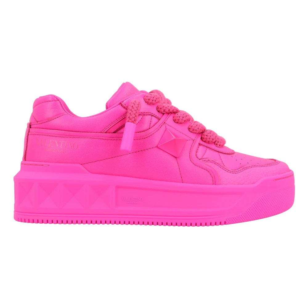 Valentino One Stud XL Sneaker Dames Schoenen Roze
