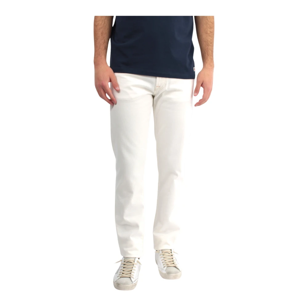 Roy Roger's Witte Slim Fit Jeans White Heren