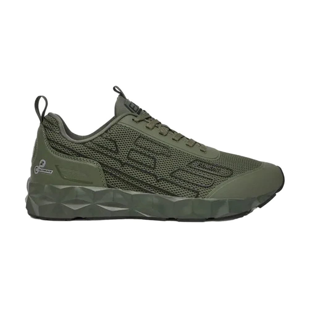 Emporio Armani Ea7 Uomo Verde Scarpe, 40 Eu, New,