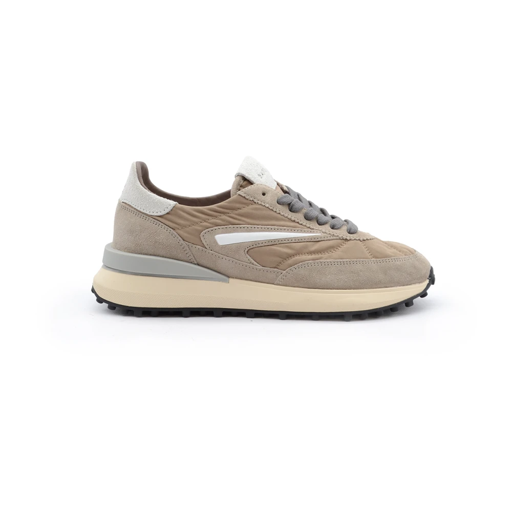 D.a.t.e. Athleta Touch Heren Schoenen Beige