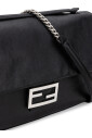 black-leather-baguette-shoulder-bag