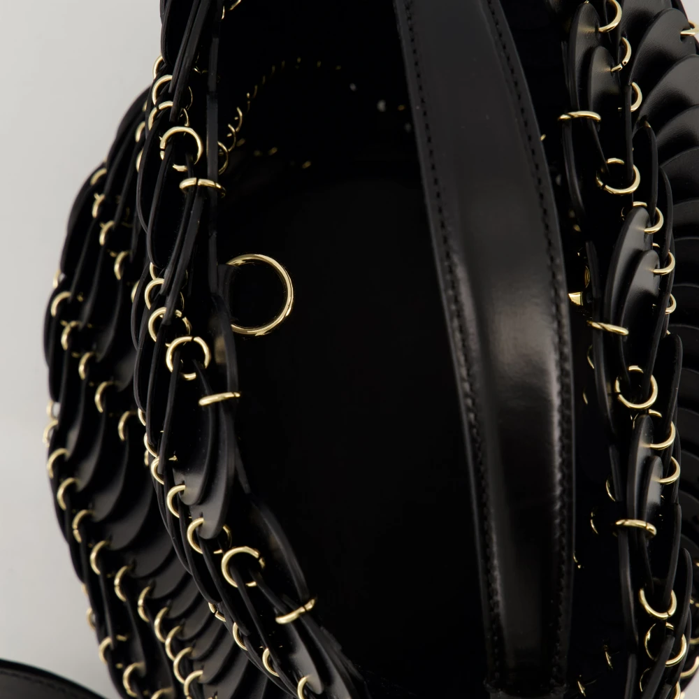 Paco Rabanne Zwarte Bucket Tas Lente-Zomer 2025 Black Dames
