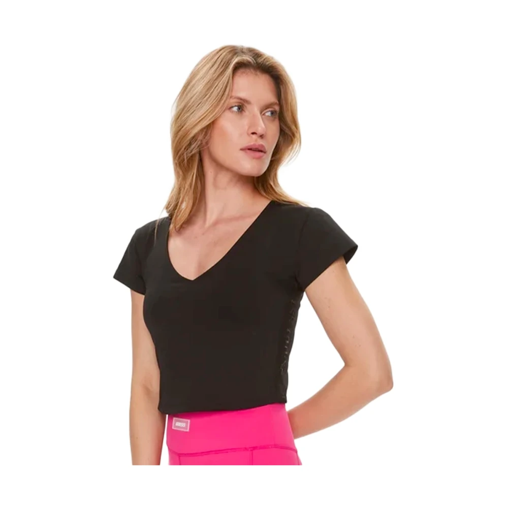 Guess - Tops > T-Shirts - Black - Guess - Modalova
