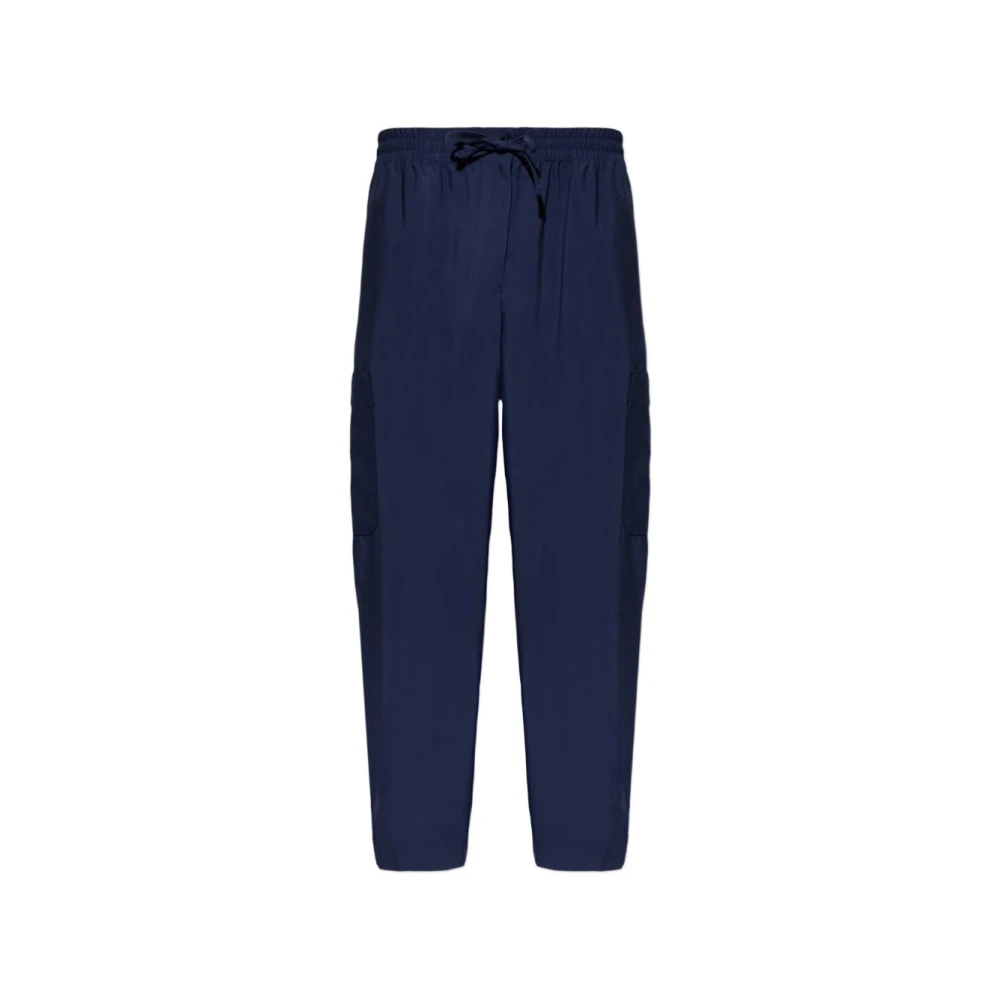 Kenzo Men's Blue Cargo Jogpants