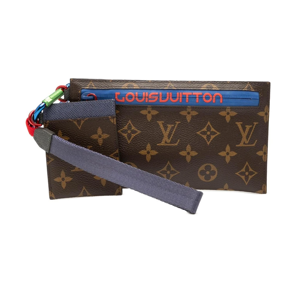Louis Vuitton Vintage Women's Brown Pre-Owned Pouch With Card Holder