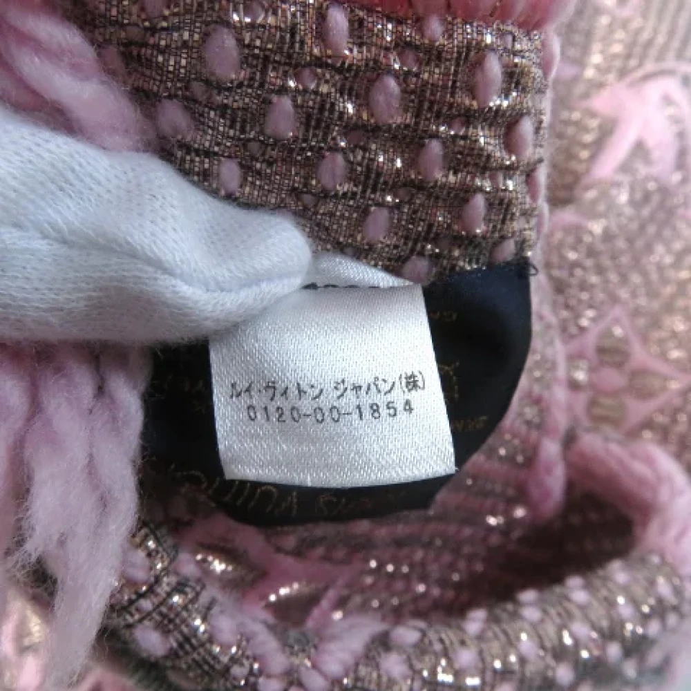 Louis Vuitton Vintage Pre-owned Silk scarves Pink Dames