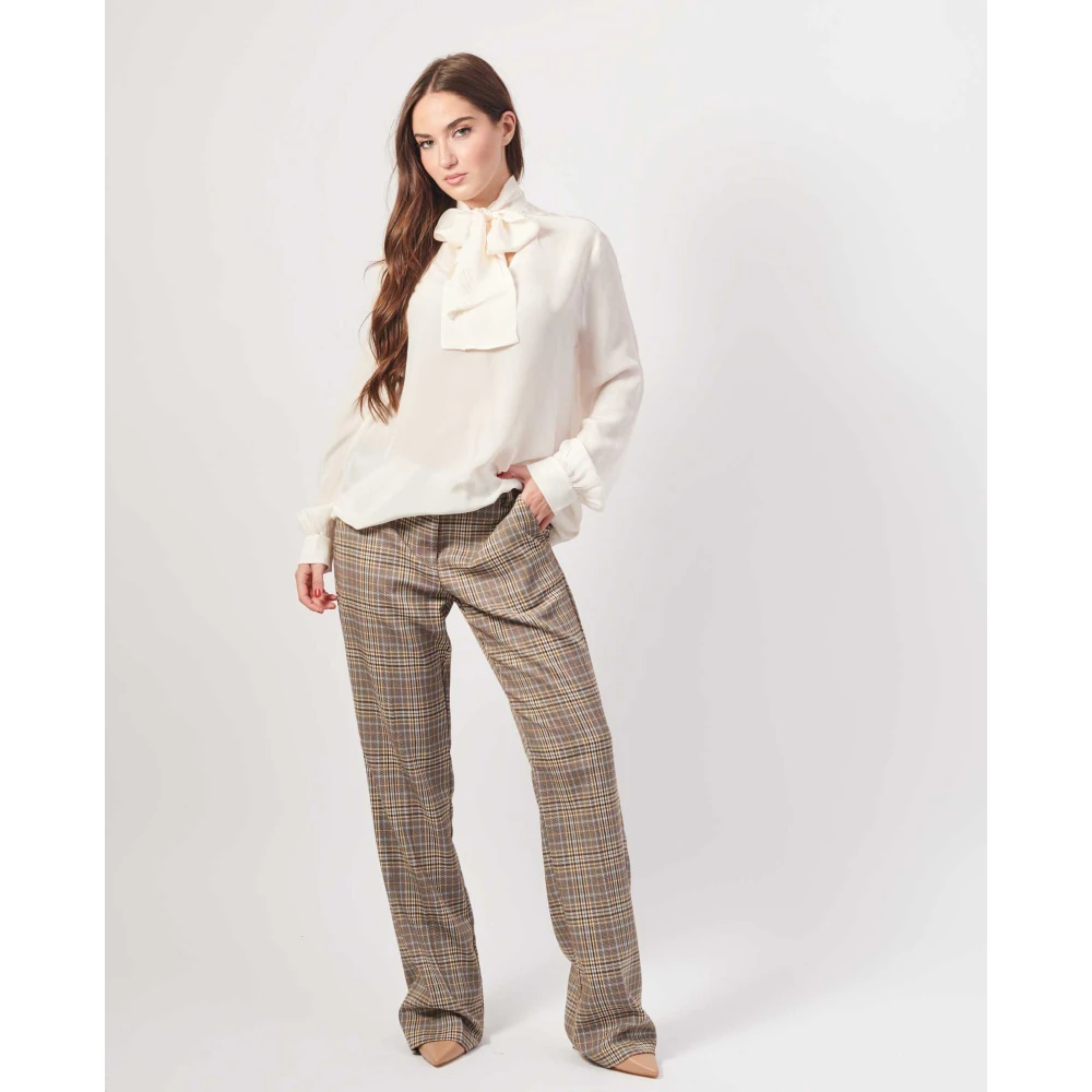 Armani Exchange Special Bow Shirt White Dames
