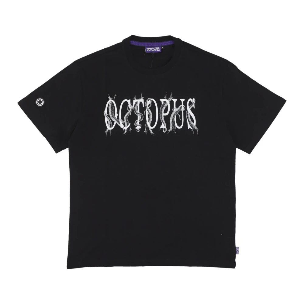 Octopus Tentacles Logo Tee Zwart Black Heren