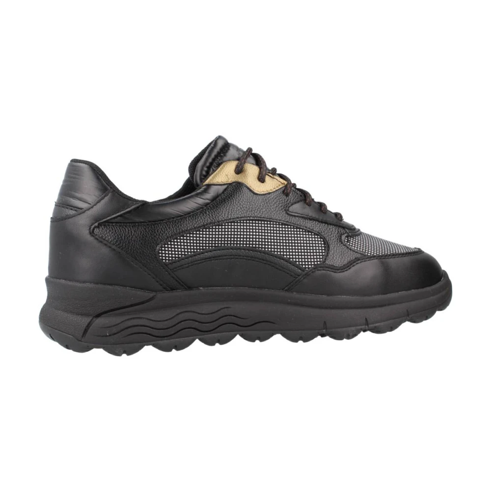 Geox Stijlvolle Sneakers voor Modieuze Vrouwen Dames Schoenen Zwart